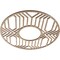 Ekena Millwork Empire Wood Fretwork Pierced Ceiling Medallion, Red Oak, 20"OD x 7 3/8"ID x 1/4"T CMWP20X20X0250EPRO - alternate 2
